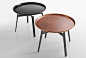 Small tables: HUSK - Collection: B&B Italia - Design: Patricia Urquiola: 