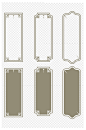 中式边框古典花纹标题框文本框免扣元素