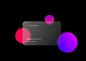 business card design Figma new UI/UX Web Work 