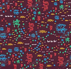 无缝图案 【酷图网】圣诞节,平安夜,圣诞老人,圣诞帽,糖果,圣诞树,手绘,插画,插图,背景,底图,壁纸,元素,装饰,创意,图案,纹样,花纹,肌理,肌底,纹路,底纹,素材,二方连续,四方连续,无缝,小清新