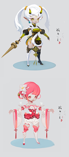 孙xiao洋采集到韩式Q版