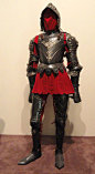 Composite ceremonial armor a la Romana, Italy, late 1500s or early 1600s with decoration from 1800s - Higgins Armory Museum