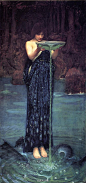 英国唯美主义大师John William Waterhouse 记得猛戳