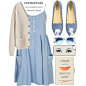 A fashion look from February 2014 featuring short dresses, long sleeve tops and flat shoes. Browse and shop related looks.