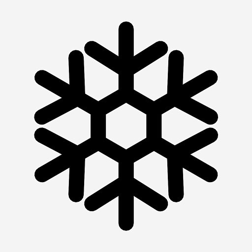 雪花寒冷冰冻图标_88ICON http...