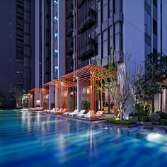 OPENBOX建筑事务所采集到泰国曼谷The Line Sukhumvit101公寓