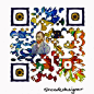 QR design Van Gogh