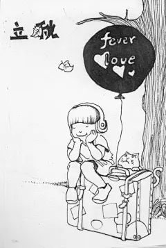 原创作品：24节气小插画