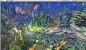 Unity3D MOBA对战地图场景资源，幻想风格dota lol塔防游戏素材-完整/地编场景-微元素 - Element3ds.com!