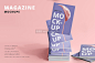 35款书籍杂志封面产品宣传画册样机模型 Magazine Mockups – 图渲拉-高品质设计素材分享平台