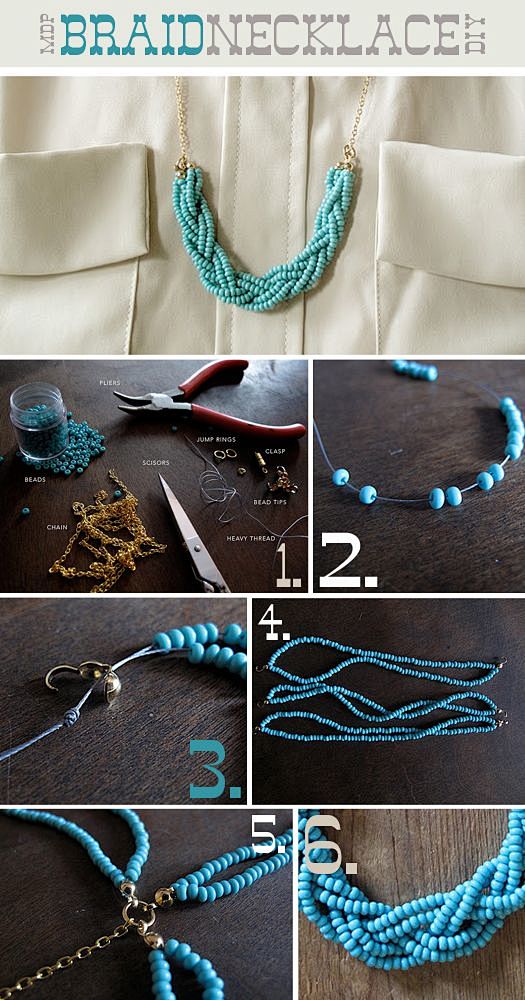 DIY：串珠编织项链