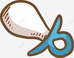 婴儿物品奶嘴图标矢量图 涂鸦 物品 矢量图 矢量图设计 设计 UI图标 设计图片 免费下载 页面网页 平面电商 创意素材