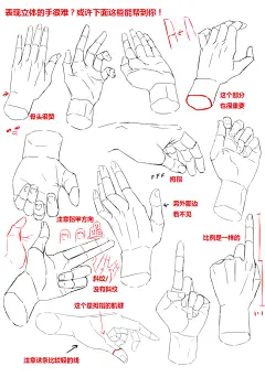 手