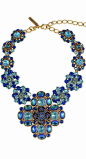 Oscar de la Renta Karenina Statement Necklace ht