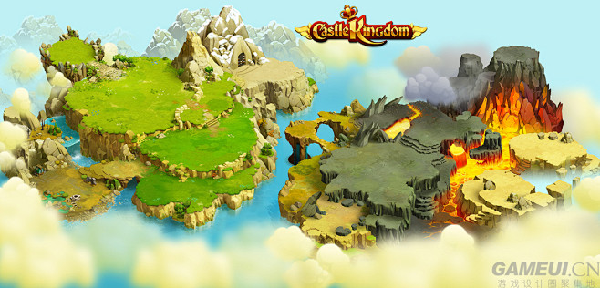 castlekingdom城堡王国建筑图标场景人设gif欣赏gameui游戏设计圈聚集