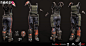 Rage 2 Character Gear Set 03, Art Bully Productions : Art Bully Productions would like to thank the good folks at Avalanche Studios, ID Software, and Bethesda for allowing us to work on these character gear asset for Rage 2. We had a blast! We'd also like