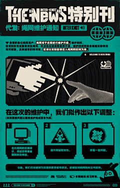 TH沙发采集到潮流海报  潮流元素