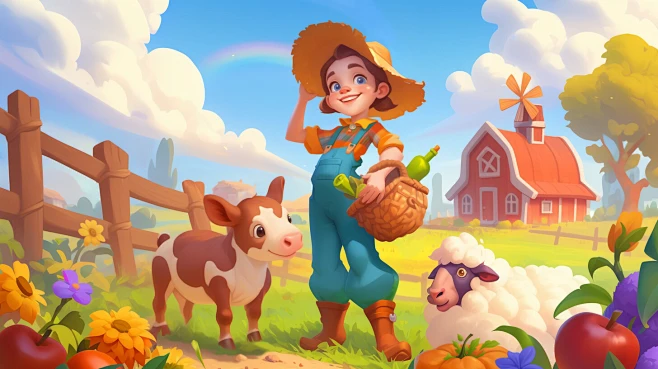 Farm life-花瓣网