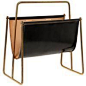 Carl Aubock 1950 leather sling and brass magazine rack: @北坤人素材