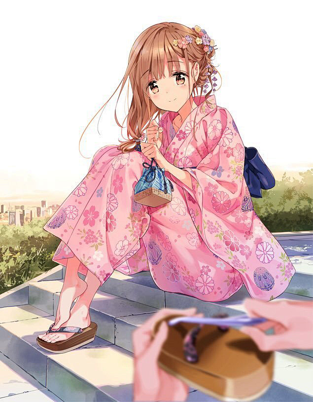 15:22:29动漫二次元少女,和服人物素材橘味莲子该采集也在以下画板