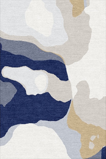 现代简约简单抽象图案地毯贴图      ...