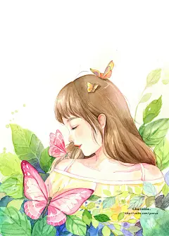 直达心灵什么的，慢慢会有... | Cherolia - 原创作品 - 涂鸦王国插画