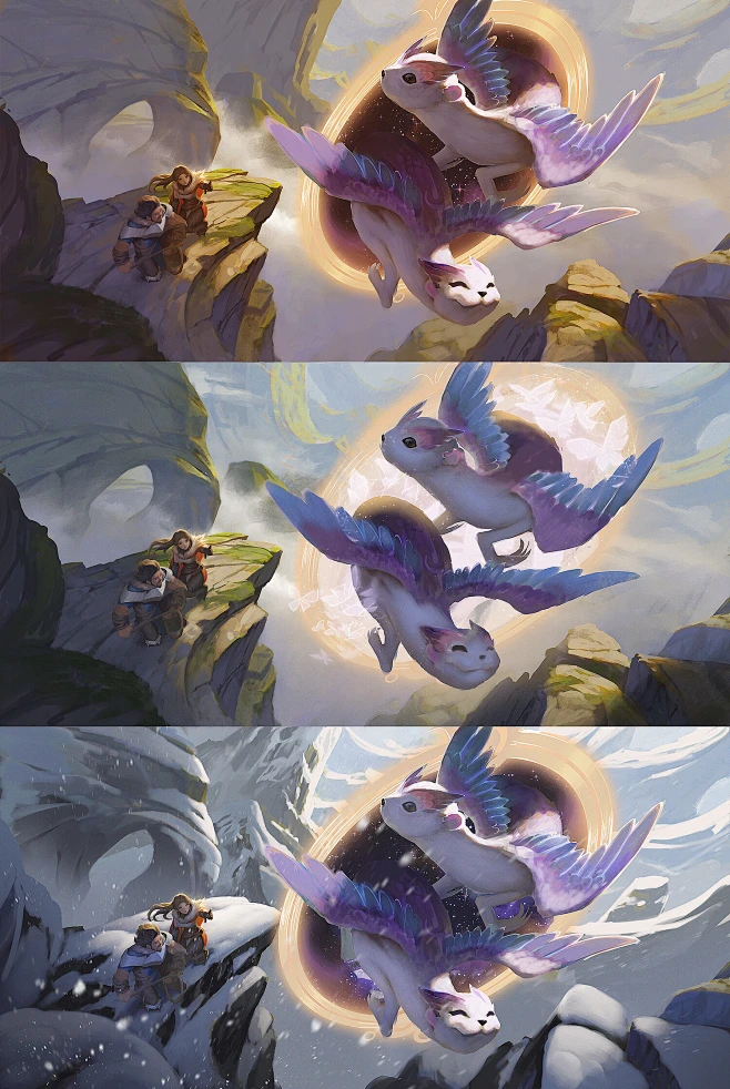 {游戏系列}美国RUNETERRA符文传说（UI,角色，场景）-花瓣网