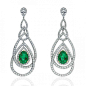 Emerald  Earrings