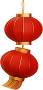 中国传统大红灯笼