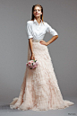 watters wedding dresses spring 2014 shirt pink skirt 