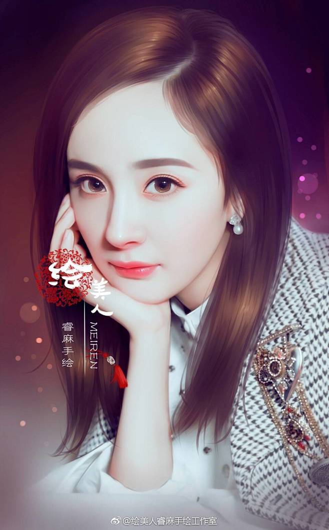 来自相册杨幂/转手绘/现代言情封面底图/...