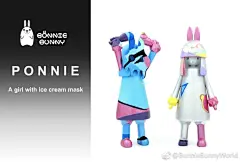 BonnieBunny10月5日上海世博展览馆#SHCC# 的展位在6C01哦！展会限定绚丽的Jelly Bunny限量30只，另首发新款玩具冰淇淋兔女孩Ponnie，原色版和巧克力特别版（限量500套），购买玩具赠送插画明信片和贴纸套装哦！所有玩具均当日线上线下同步发售，更展示往期所有作品，设计师三天全在，快来找我们玩吧！ ​​​​...展开全文c