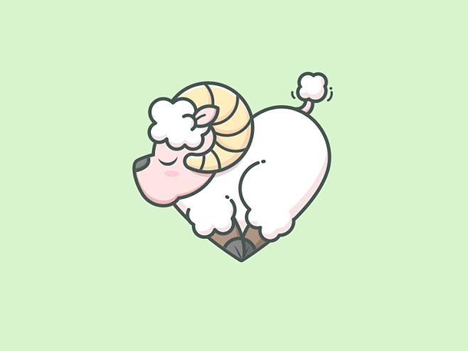 Funny sheep 