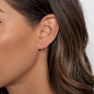 Amazon.com: PAVOI 14K White Gold Plated Post Cubic Zirconia Cuff Earring Huggie Stud: Clothing, Shoes & Jewelry