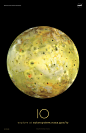 Jupiter's Moon Io Poster - Version A | NASA Solar System Exploration : Version A of the Io installment of our solar system poster series.