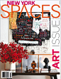 [New York Spaces（纽约室内）] 现代简约风格杂志 2014年10月刊 4916307