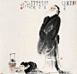 白描圣手顾炳鑫人物画欣赏，连环画的开拓者，网友：真乃大师！