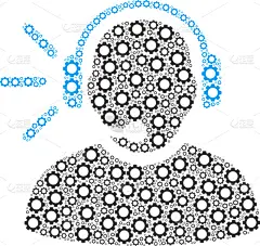 嵌齿,抽象拼贴画,消息,总机人员,图像,组物体,工业,设计元素,交流
