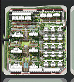 Rk121采集到景观平面