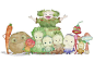 "やさいのようせい／N.Y.SALAD" by Yoshitaka Amano http://en.wikipedia.org/wiki/Yoshitaka_Amano