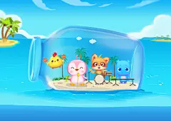 萌萌乐队的海上奇幻漂流记——乐队主唱的原型是可爱的企鹅宝宝。夏日将至，萌萌乐队的小动物们决定去海边度过一个不一样的夏天。但是……怎样过才好玩又有意义呢，有了，我们坐魔法漂流瓶出发吧！置身在蓝天碧海中，沐浴着温柔的海风，还可以在漂流瓶里举行一场别致的海上巡回演唱会……