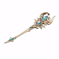 02520-2314192156-Game icons,enhanced edges,ink edges,no humans,simple background,still life,fazan,zanhua,Metal texture,gemstones,tassels,_white b