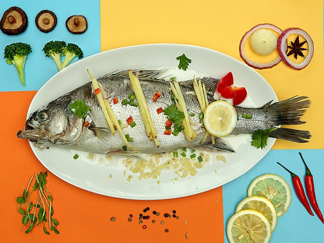 【海名威鲜蒸海鲈鱼450g】海名威 冷冻鲜蒸三去海鲈鱼（去鳃去鳞去内脏）450g 1条 内含调料包【行情 报价 价格 评测】-京东