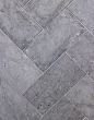 honed gray limestone floor tiles: