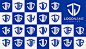 六边形字母j标志logo矢量图设计素材