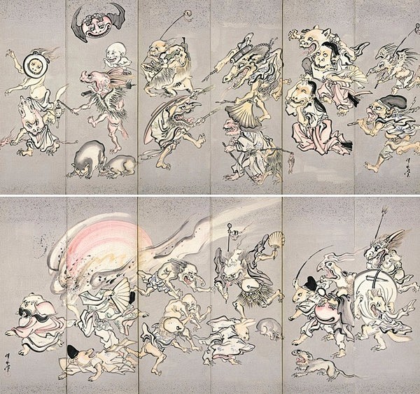 《地狱太夫与一休》 1871-89年