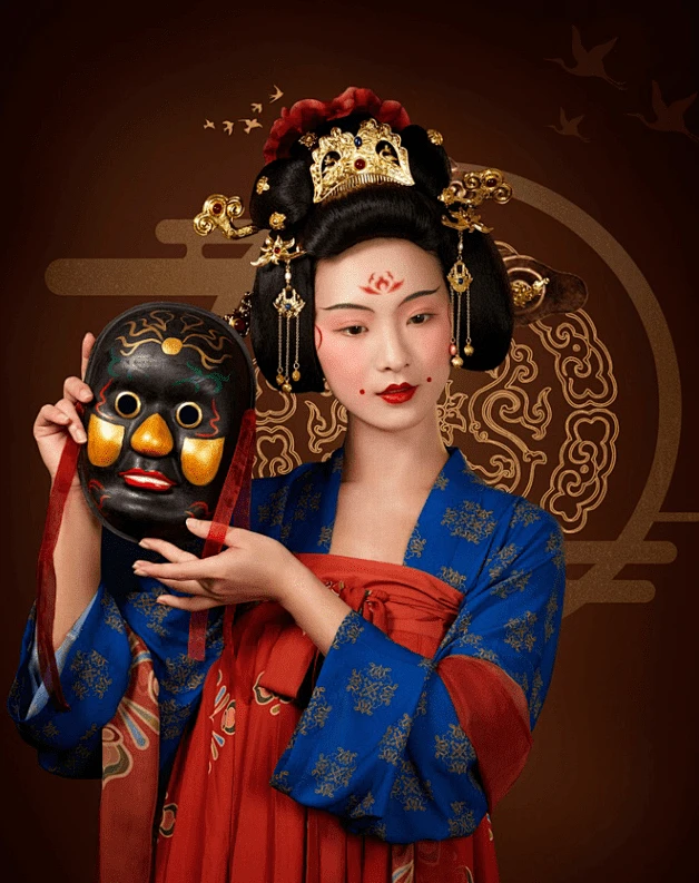 唐朝女性化妆分7步 原来古代现代妆容竟然有这么多相同点-花瓣网