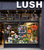 LUSH Self preserving campaign : LUSHHighlighting some of the wonderful natural ingredients in LUSH handmade cosmetics. The illustrations used on a host of different collateral including bags, packaging, murals, window display, point of sale and editorial.