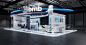 booth design Exhibition  Stand booth Exhibition Design  3D 3ds max Render