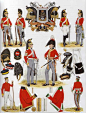 1815 Top Left Troop Sergeant Major, 1st (Royal) DragoonsSergeant, 2nd (Royal North British) Dragoons Centre Regimental Sergeant Major, 6th (Inniskilling) DragoonsOfficer, 1st (Royal) Dragoons Top Right Corporal, 3rd (Kings Own) Dragoons  Officer, 4th (Que